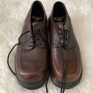 Dr. Martins Air Wair Leather Brown Men’s Shoes Sz 5 EUC